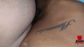 loira safada acordando o macho para fuder e pediu leite na buceta - thai camargo - joao o safado