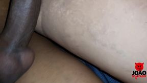 loira safada acordando o macho para fuder e pediu leite na buceta - thai camargo - joao o safado