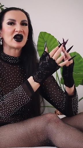 Long Nails Witch Puts a Spell on You