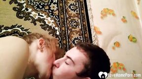 Femme fatale girlfriend's blonde smut