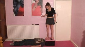 Face Trampling Sophie In The Smother Box