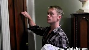 Gay movie of Dominic definitely found the ideal place to stay with
