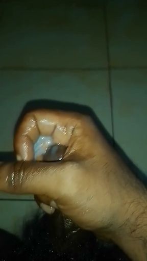 Desi guy jerking off for girlfriend and her mom. Girlfriend's mom   Clip 1
