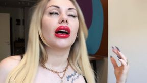 Hooked on My smoking lips and ready to be used financially!