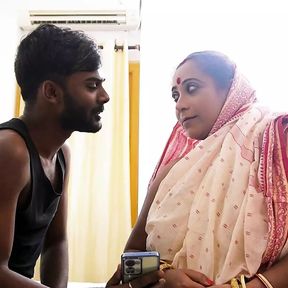 GRANDMOTHER AND STEPGRANDSON HARDCORE CHUDAI KA MASTI, BENGALI FUN TALKING AND CLEAR AUDIO