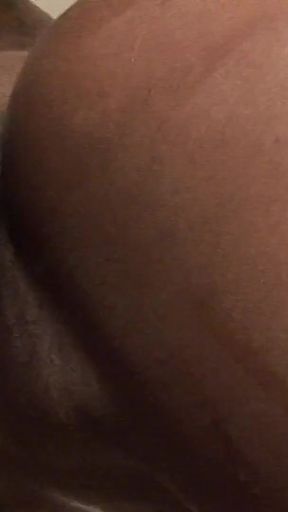 Key moment from &quot;Black babe with round ass on sofa fucking black dick hardcore&quot;