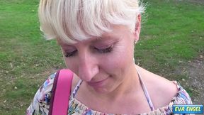 eva engel: truck driver fucks me bareback on a parking lot