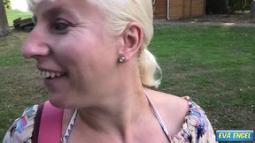 eva engel: truck driver fucks me bareback on a parking lot