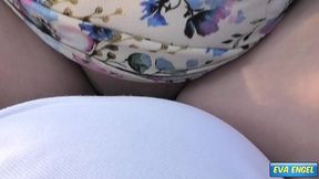 eva engel: truck driver fucks me bareback on a parking lot