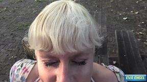 eva engel: truck driver fucks me bareback on a parking lot