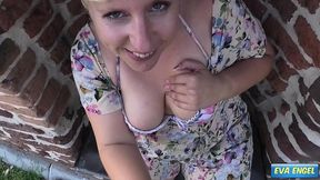 eva engel: truck driver fucks me bareback on a parking lot