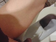トイレでおしっこ♥️
