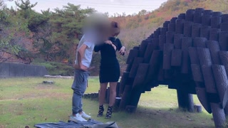 I found a man masturbating outdoors. I talked to him and he ended up with a massive face shot.