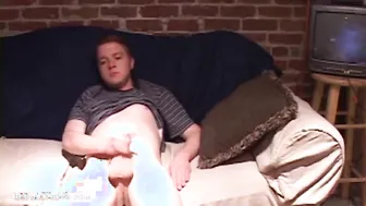 Twink Dawson Denton Jerks Off and Cums on Himself