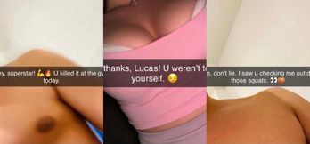 Desperate Cuckold Wife cheats on Husband with Gym Instructor