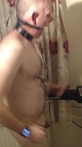 Running on Tread Mill with Toys