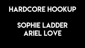 Hardcore Hookup with Ariel Love Rough Sex Trans Girl on Girl