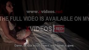 Scared of the Dark, Hot Stepmom Bangs Stepson All Night Long