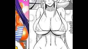 Big-Titted Babes in Sleek Sling Bikinis Heat Up the Streets – Ikki Tousen Lewdness