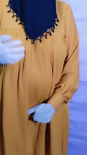 Indian Muslim Hijabi Beautiful Wife