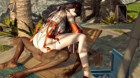 3D Big Boobs Cosplay Model Naked Her Perfect Boobs Got Fucked by BBC