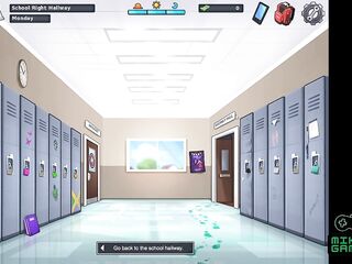 2D Porn Game, Summertime Saga movie scene 101 - Prof shaking his butt on my lap