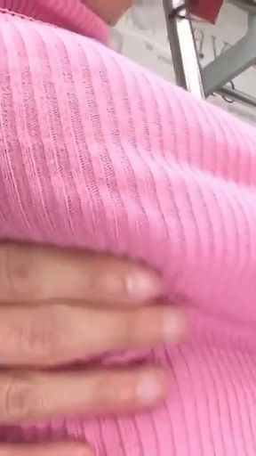 Clothed Big Tits Situations You See in Town. Sweater and Knitwear Exclusive Special Tour. 1