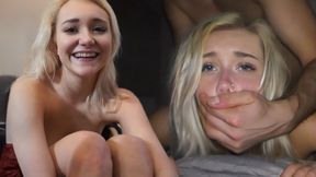 College girl Marylin Sugar takes on her new career in porn