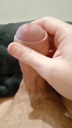 My first video here, just casually stroking my dick... #9