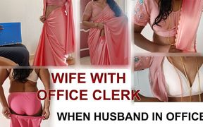 Wife with Office Clerk - Husband in Office - 1