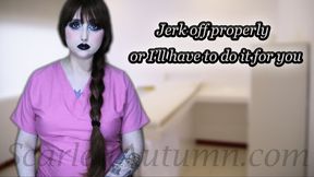 Doctor gives you a proper handjob - MP4 SD 480p