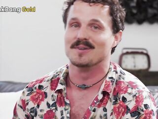 SPANKBANG GOLD - Bombshell Stuffed in Each Gap by Stepbro & Stepdad at the Poker Table