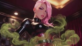 Farting Stories #43B: Pink Domme's Smother Throne Confession (Animated)