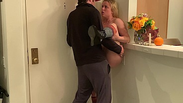 Stepmom welcomes home and pleases stepson - Erin Electra