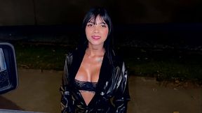 Latina babe does her first video