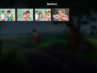 Barbara art scene teacher - summertime saga
