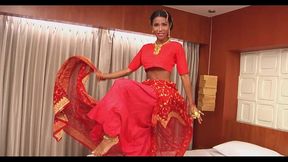 indian trans hot looks masturbation