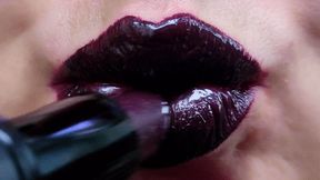 Dark Lipstick Lips