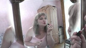 MILF. Solo for friends. Sexy mature fingers wet pussy, cum and has strong orgasm. Handjob Squirt Squirting. Big natural tits Ass