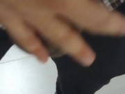 Hairy Dick needs to pee
