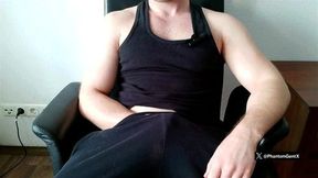 POV Bulge Tease – Stroking Over Pants with Dirty Talk