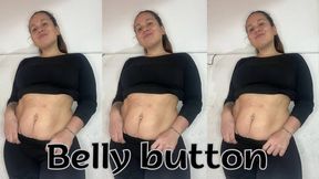 Enjoying my navel