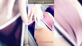 ”Cunt Flashing in Satin Panties #BratPerversions”