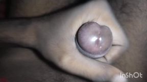Dirty Boy Masturbating at Night From India