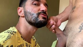 marcos goiano em foda bareback com dotadao. o cara da academia veio me passar uns treinos e acabou fodendo o meu rabo ate gozar dentro. sexo gay brasileiro