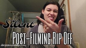 Silent Post-Filming Rip Off