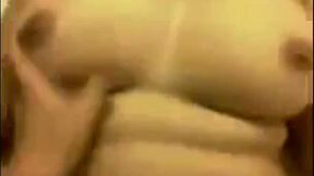 I played with huge boobies of lewd amateur Indonesian chubby hooker