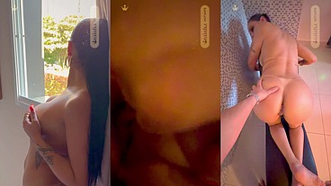 Rainha Hotwife sem freio: matei a saudade na rola grossa do Amante enquanto o Corno Manso batia punheta em casa - COMPLETO NO SHEER