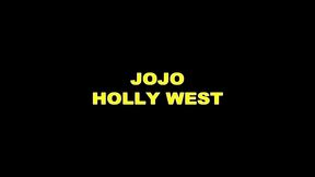 holly west teaches jojo kiss lesbian ass eating