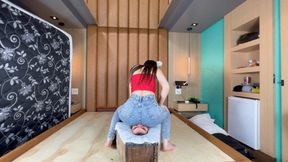 MORE THAT THIS PRINCESS FACE SITTING PART 1 By SABRINA GREEN, AND DANIEL SANTIAGO CAM BY ALINE FULL HD